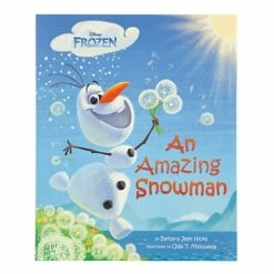 New 🛒 Disney Book - Frozen - An Amazing Snowman Book 🤩