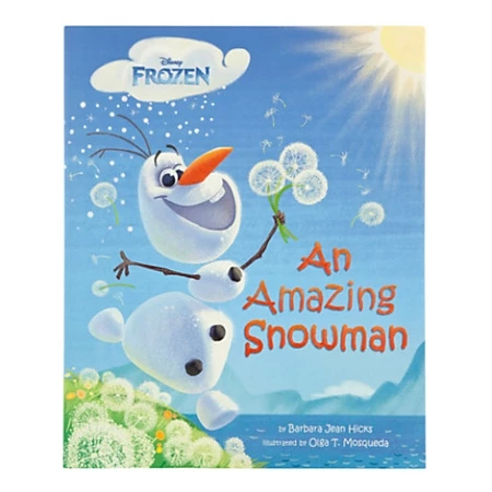 New 🛒 Disney Book - Frozen - An Amazing Snowman Book 🤩