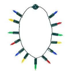 Deals ⌛ Disney ❄ Christmas Necklace - ❄ Christmas Lights - Light Up - Jumbo Mini ????