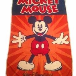 Top 10 ???? Disney Throw Blanket & Cinch Sack Bag - Pie-Eyed Mickey Mouse ⌛