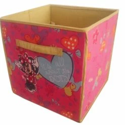 Coupon ???? Disney Storage Bin - Minnie Mouse - It's All About The Dots ⌛