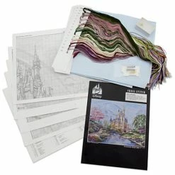 Best Pirce ✨ Disney Cross Stitch Set - Cinderella Castle - Walt Disney World ????