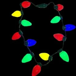 Best Sale ???? Disney ❄ Christmas Necklace - Retro ❄ Christmas Lights - LED Light Up ????