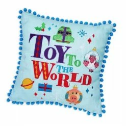 Coupon ⌛ Disney Throw Pillow - Pixar - Toy To The World 🌟