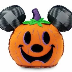 Budget 😉 Disney Plush Pillow - 2021 Mickey Mouse Jack-o'-Lantern 🥰
