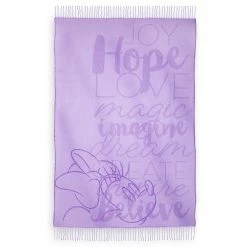 Flash Sale ✨ Disney Throw Blanket - Minnie Mouse Quotes - Purple ❤️