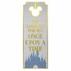 Best Pirce 😍 Disney Door Hanger - Castle - I'm Looking For My Once Upon A Time 👍