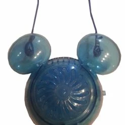 Promo ✨ Disney Necklace Fan - Mickey Mouse - Light Up - Blue 😉