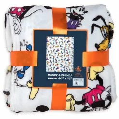 Promo ???? Disney Throw Blanket - Fantastic 5 - Mickey & Friends - Fleece ????