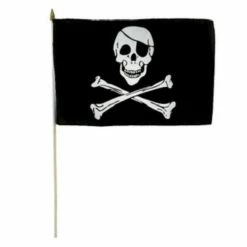 New 😍 Disney Flag - Pirates Of The Caribbean - Skull With Crossbones 👏