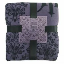 Outlet ⭐ Disney Throw Blanket - The Haunted Mansion Wallpaper ????