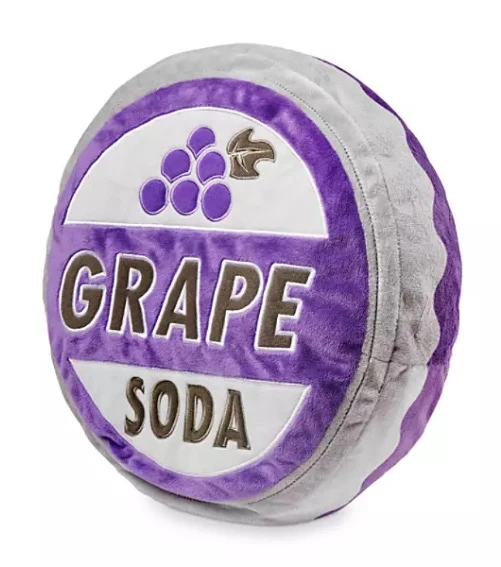 Deals ???? Disney Plush Pillow - Grape Soda Bottlecap - UP ????