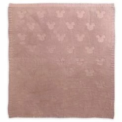 Top 10 ✔️ Disney Throw Blanket - Mickey Mouse Icon Pink - Knit ????