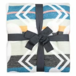 Budget ⌛ Disney Throw Blanket - Mickey Mouse Icon Southwestern - Woven 🎁