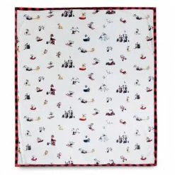 Best deal 👍 Disney Holiday Throw Blanket - Walt's Holiday Lodge - Mickey & Friends 💯