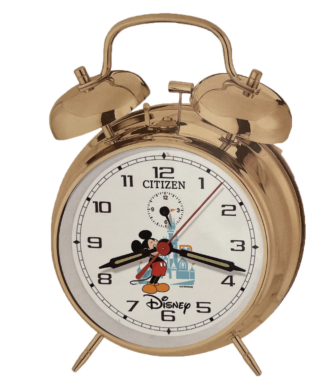 New ???? Disney Citizen Alarm Clock - 50th Anniversary - Mickey Mouse ????